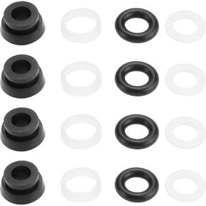 SING F LTD 10 Sets 12mm Pump Core Old Fashioned Leather Bowl 2T Hydraulic Jack Horizontal Sealing Ring Kit for 12mm Diameter Jack Oil Filler Plugs