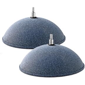 kathson Mineral Air Stone Bubble 4 Inch Ball Shape Diffuser Airstones for Aquarium, Fish Tank, Pump and Hydroponics(2 Pack)