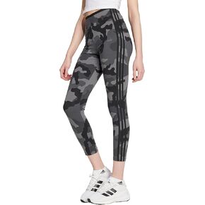 adidas Women's Plus Size Essentials 3-Stripes Camouflage Printed 7/8 Length Leggings