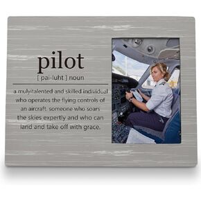 Pilot Gifts Picture Frame 8x10, Gifts for Pilots, Pilot Gift, Pilot Accessories, Aviation Gifts, Aviation Decor, Appreciation Retirement Gifts for Pilot Pilots, Pilot Definition Photo Frame