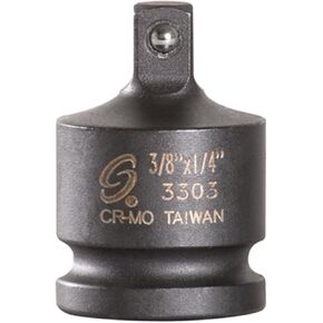 SUNEX TOOLS 3303 3/8-Inch Female x 1/4-Inch Male Super Socket Adapter with Friction Ball