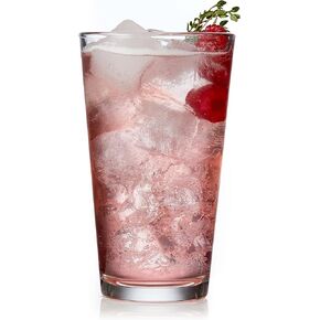 Libbey Bar Essentials Tumbler Glasses, 16-ounce, Set of 6