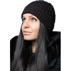 قبعة صغيرة للجنسين 100% من صوف ميرينو قبعة شتوية ناعمة ودافئة in Kuwait