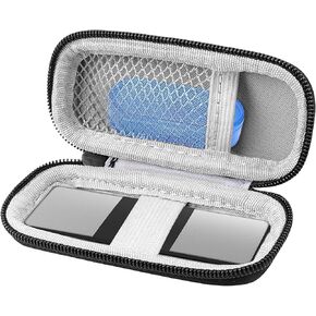 Heart Monitor Case Compatible with AliveCor Kardia Mobile ECG/for KardiaMobile 6L for Apple and Android Device - CASE ONLY (Red)