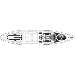Wilderness Systems Silent Traction Tarpon 130x, Black