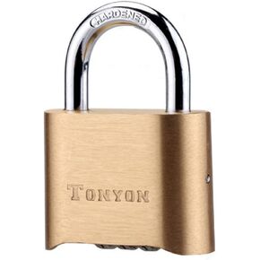 szhdxsy Combination Lock- 4 Digit Heavy Duty Outdoor Waterproof Padlock， 10,000 Possible Combinations, Combination Padlock, Heavy Duty Outdoor Weatherproof Combo Lock for Sheds, Fence, Gym Lock, Gate,