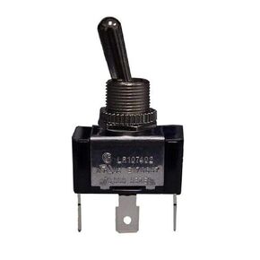 Morris 70091 Toggle Switch, 1 Pole, Heavy Duty, SPDT, On-On, 3 Quick Connect Spade