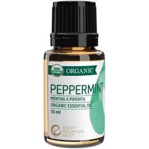 Rocky Mountain Oils Organic Peppermint Essential Oil 15ml - Essential Oils
