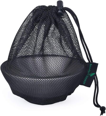 Boundless Voyage 420ml Titanium Double Walled Bowl for Adult Children Ultralight Portable Soup Rice Food Bowl Outdoor Camping Durable Metal Tableware Ti1084T in Kuwait