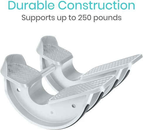 Vive Foot Rocker - Dual Calf Stretcher for Achilles Tendinitis, Heel, Feet, Shin Splint, Plantar Fasciitis Pain Relief- Stretches Strained Leg Muscle- Ankle Wedge Stretch Improves Flexibility (2 Feet) in Saudi Arabia