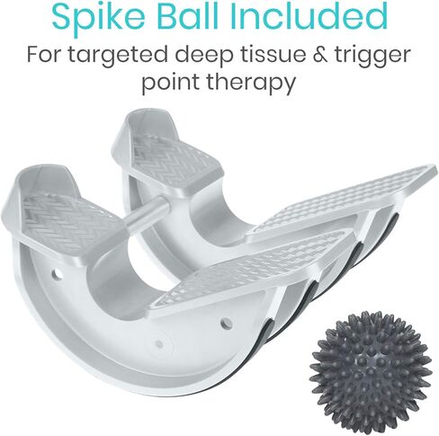 Vive Foot Rocker - Dual Calf Stretcher for Achilles Tendinitis, Heel, Feet, Shin Splint, Plantar Fasciitis Pain Relief- Stretches Strained Leg Muscle- Ankle Wedge Stretch Improves Flexibility (2 Feet) in Saudi Arabia