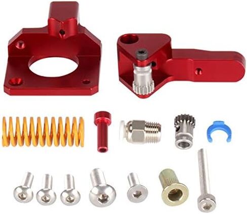 طارد معدني مزدوج التروس متوافق مع Creality Ender 3 CR10 CR-10 Pro CR-10S محرك ألومنيوم مطور للطابعة ثلاثية الأبعاد in Kuwait