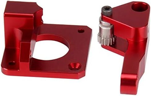 طارد معدني مزدوج التروس متوافق مع Creality Ender 3 CR10 CR-10 Pro CR-10S محرك ألومنيوم مطور للطابعة ثلاثية الأبعاد in Kuwait