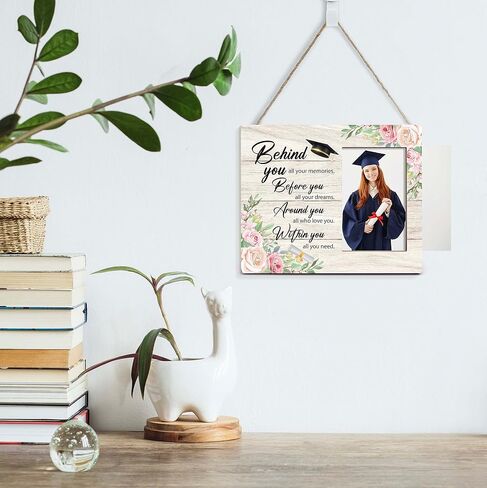Orchroma She Believed She Could so She Did Floral Picture Frame - Inspirational Gifts for Teen Girls Her Friends,Inspirational Graduation Photo Frame Gift 8x10 in in Saudi Arabia