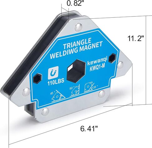 55 LB Welding Magnets Clamp Sets-4 Pieces of Magnetic Welding Holder 55 LBS Holding Power Welder Tools and Accessories in Saudi Arabia