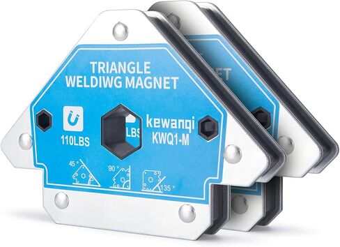 55 LB Welding Magnets Clamp Sets-4 Pieces of Magnetic Welding Holder 55 LBS Holding Power Welder Tools and Accessories in Saudi Arabia