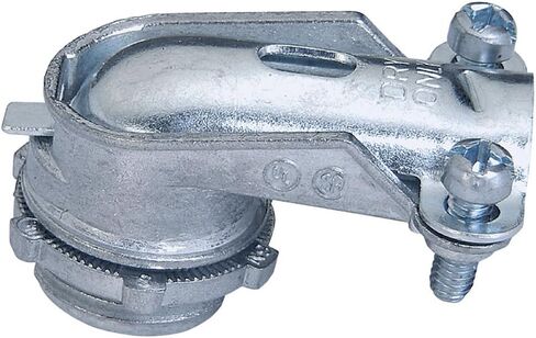 Sigma Engineered Solutions ProConnex 49804 AC/MC/Flex 90-Degree Squeeze Connector Conduit Fitting 1/2-Inch, 1-Pack in Saudi Arabia