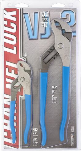 طقم كماشة ولسان على شكل حرف V من Channellock VJ-2، قطعتان in Kuwait