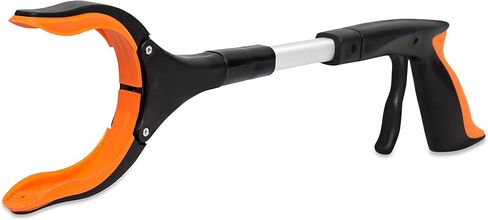 أداة الإمساك برأس مطاطي مفصلي | 19 بوصة | تصميم ألومنيوم خفيف الوزن | الوصول إلى المساعدات بقبضة مطاطية in Kuwait