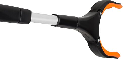 أداة الإمساك برأس مطاطي مفصلي | 19 بوصة | تصميم ألومنيوم خفيف الوزن | الوصول إلى المساعدات بقبضة مطاطية in Kuwait