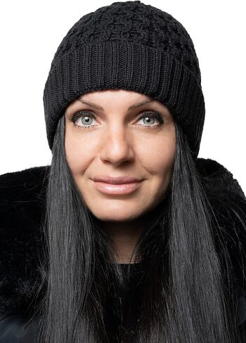 قبعة صغيرة للجنسين 100% من صوف ميرينو قبعة شتوية ناعمة ودافئة in Kuwait