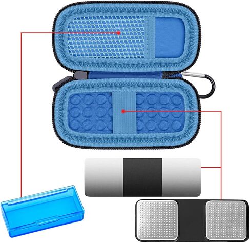 Heart Monitor Case Compatible with AliveCor Kardia Mobile ECG/for KardiaMobile 6L for Apple and Android Device - CASE ONLY (Red) in Saudi Arabia