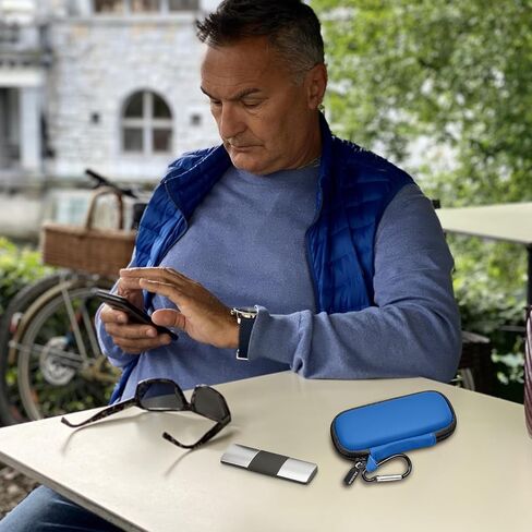 Heart Monitor Case Compatible with AliveCor Kardia Mobile ECG/for KardiaMobile 6L for Apple and Android Device - CASE ONLY (Red) in Saudi Arabia