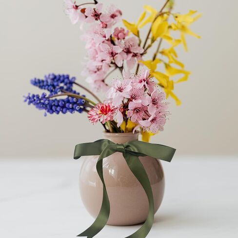 Nichemigo 1 Inch X 50 Yards Double Face Solid Satin Ribbon Wide Fabric Ribbons for Gift Wrapping Crafting Hair Bows Sewing Wedding Invitation Floral Arrangement Party Favor, Black in Kuwait