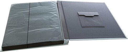 kieragrace KG Jocelyn Photo Album - Black, Holds 400 4" x 6" Photos, 6-Pack in Kuwait