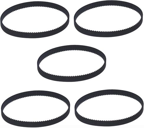 HTD3M-168-4 Timing Belt, Closed Loop Rubber Belt, Length 168mm, Width 4mm, Pitch 3mm, HTD3M Synchronous Belts 3D Printer Belt, Black Loop Drive Belt 5pcs in Saudi Arabia