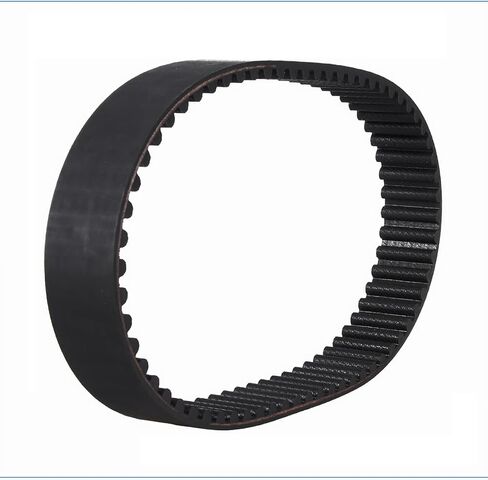 HTD3M-168-4 Timing Belt, Closed Loop Rubber Belt, Length 168mm, Width 4mm, Pitch 3mm, HTD3M Synchronous Belts 3D Printer Belt, Black Loop Drive Belt 5pcs in Saudi Arabia