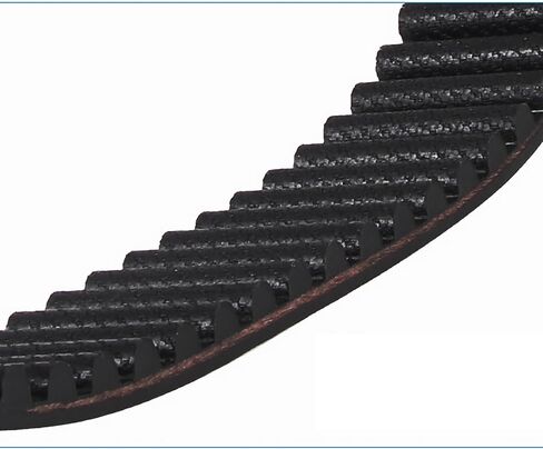 HTD3M-168-4 Timing Belt, Closed Loop Rubber Belt, Length 168mm, Width 4mm, Pitch 3mm, HTD3M Synchronous Belts 3D Printer Belt, Black Loop Drive Belt 5pcs in Saudi Arabia