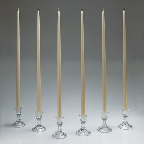 مجموعة شموع عاجية بطول 60.96 سم مكونة من 12 قطعة صُنعت في الولايات المتحدة الأمريكية in Kuwait