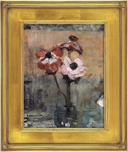 إطار فني من Creative Mark Plein Air Museum Collection De Stijl مفتوح الظهر - 12 × 16 ذهبي - نمط آرت ديكو تكوين خشبي مصنوع يدويًا بجودة المتحف إطار صورة مغلق الزاوية لفن القماش in Saudi Arabia