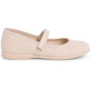 Girls Riptape Canvas Mary Janes