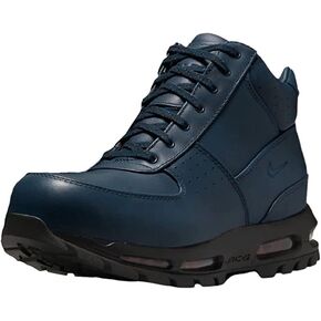 Nike Men's Air Max Goadome Boot, Team Navy/Campfire Orange, 8