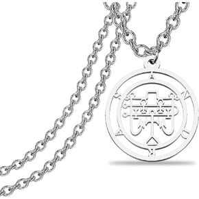 TIIMG Ars Goetia Demon Sigil Neckalce Gift Pagan Gift Demonology Gift Occult Witchcraft Gifts
