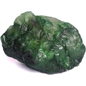 GEMHUB Natural Earth Mined Emerald 610.50 Ct Rare Raw Green Emerald, Top Grade Rough Green Emerald Gem