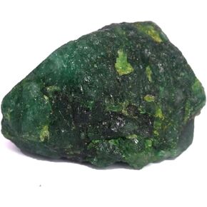 GEMHUB Natural Earth Mined Emerald 208.00 Ct Rare Raw Green Emerald, Top Grade Rough Green Emerald Gem