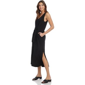 Karen Kane Women's Tie Front Midi Dress