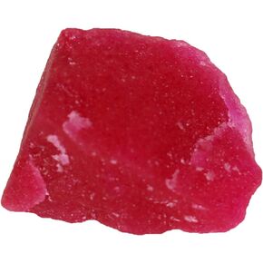 REAL-GEMS EGL Certified Natural Red Ruby 44.5 Ct. Perfect Raw Rough Loose Gemstone AXD-882