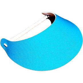 The Incredible Sunvisor, Available in Beautiful Solid Colors, Perfect for The Summer! (Teal Blue)