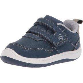حذاء رياضي للفتيات من Stride Rite 360 Keaton مضاد للميكروبات مزدوج العرض, أزرق, 17 EU