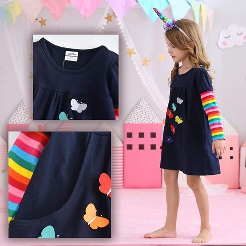VIKITA Kid Girls Casual 2pcs sets LH5805+F5508 2T in Saudi Arabia