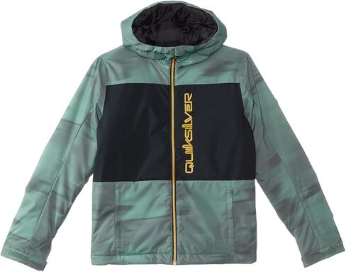 Quiksilver Boy's Side Hit Jacket (Toddler/Little Kids/Big Kids) Break Off Laurel Wreath MD (12 Big Kid) in Saudi Arabia