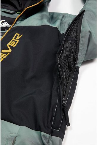 Quiksilver Boy's Side Hit Jacket (Toddler/Little Kids/Big Kids) Break Off Laurel Wreath MD (12 Big Kid) in Saudi Arabia