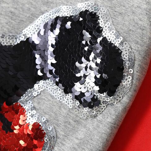 قمصان HH Family Valentine للأولاد تي شيرت للأطفال مزين بالترتر أو على شكل ديناصور على شكل قلب in Kuwait