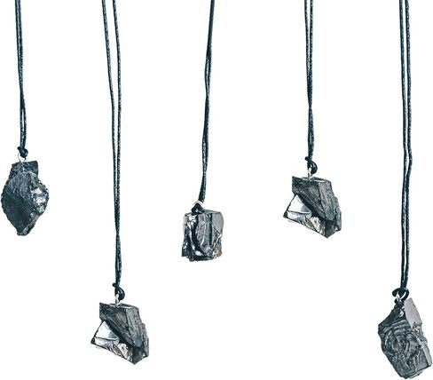 مجموعة قلادة كريستال شونجيت من إليت 5 قطع شونجيت للبيع بالجملة S243, كريستال, غير معروف in Kuwait