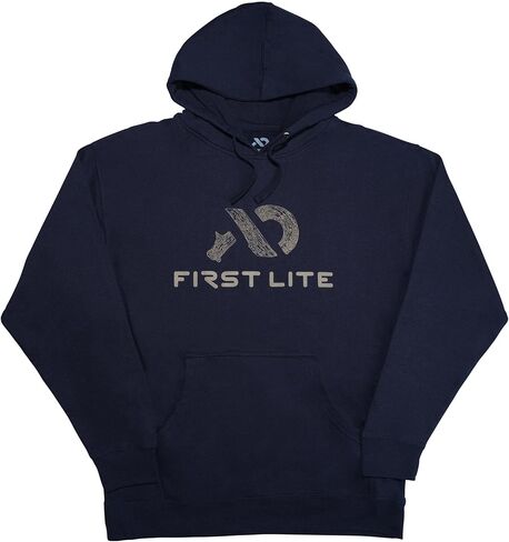 First Lite Men's Logo Hoody - Comfortable Graphic Cotton Polyester Blend Sweatshirt in Saudi Arabia