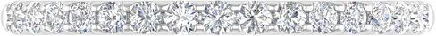 FINEROCK 1/4 Carat Diamond Womens Wedding Band in 14K Gold (I1-I2 Clarity) in Saudi Arabia